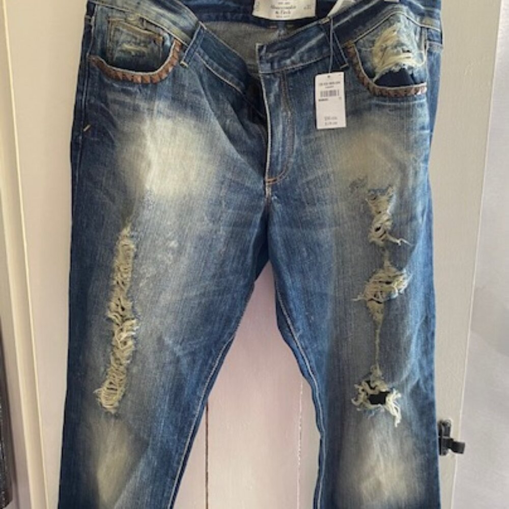 Abercrombie Distressed Jeans